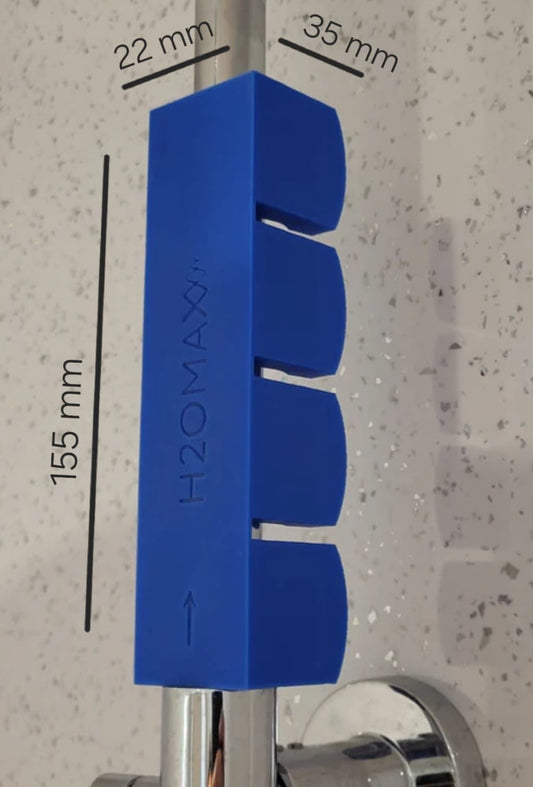 H2OMAX Water Activator designed for taps and pipes from 22 mm to 38 mm wide